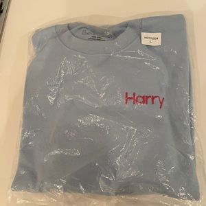 Harry Styles Blue Crewneck